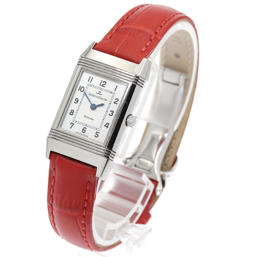 JAEGER-LECOULTRE Reverso 260.8.08/Q2618420 Silver Dial Quartz Ladies Watch_898042
