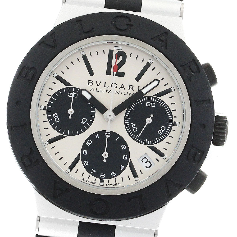 BVLGARI aluminum BB40ATCH/103383 Date Chronograph Automatic Men's Watch_898049