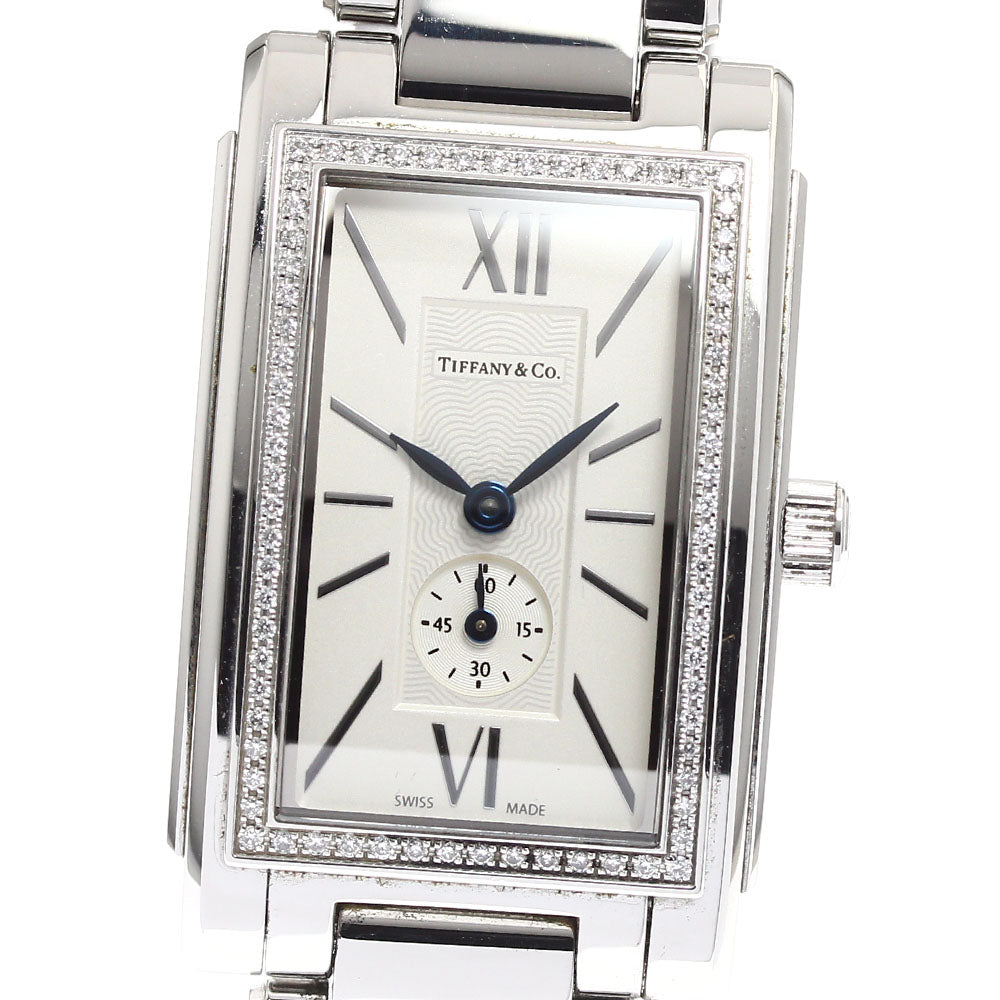 TIFFANY&Co. Ground Z0035.13.10B21A00A Diamond bezel Quartz Ladies Watch_898052