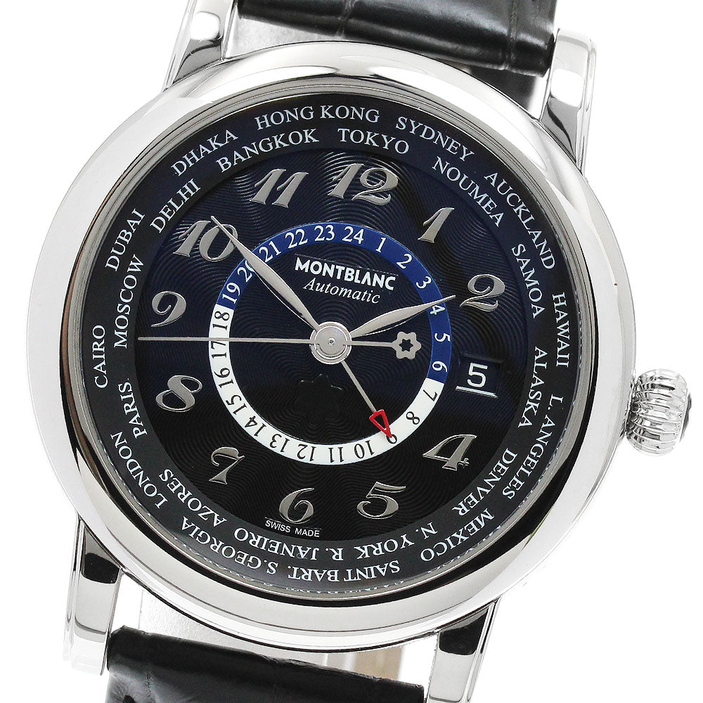 MONTBLANC Star 7203 Date GMT black Dial Automatic Men's Watch_898061