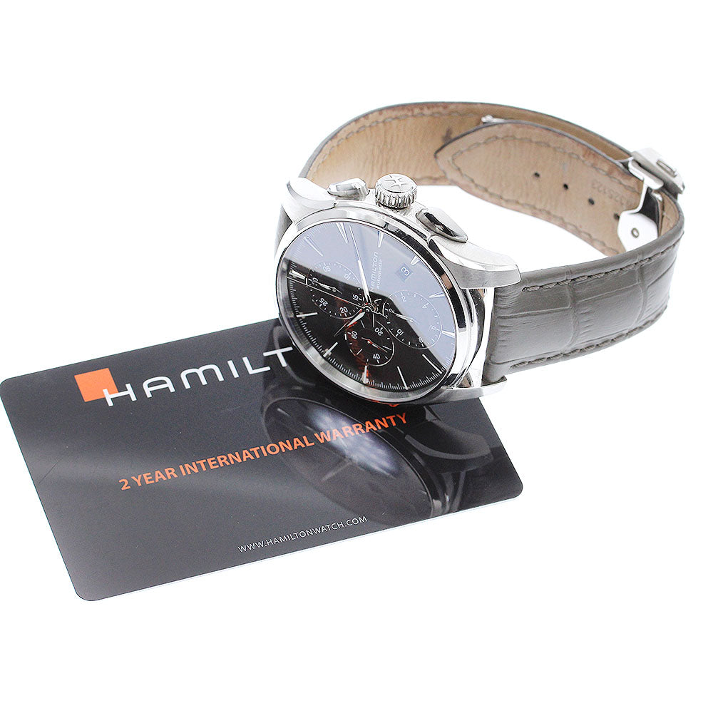 HAMILTON Jazz master H325860 Chronograph gray Dial Automatic Men's Watch_898065