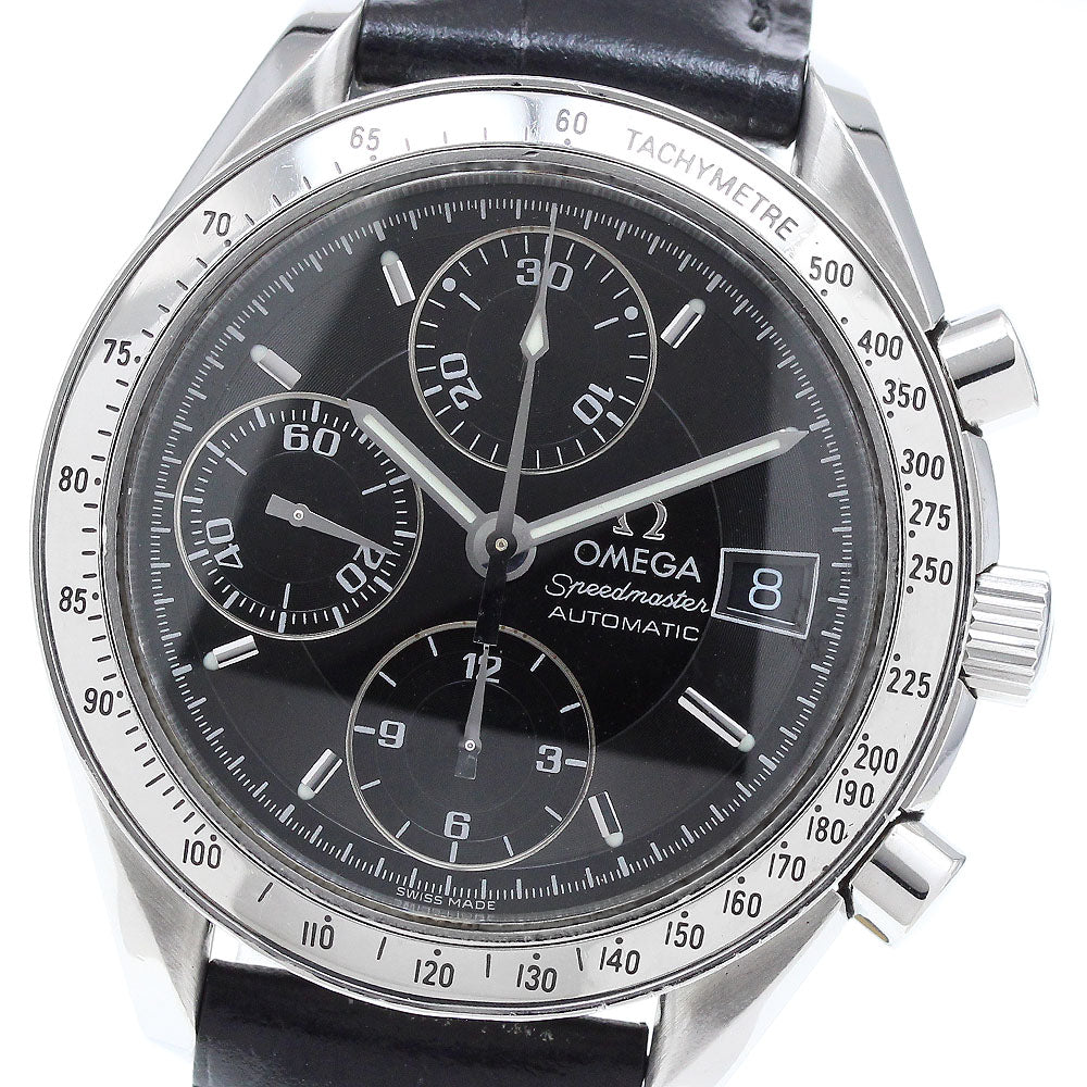 OMEGA Speedmaster 3513.50 Date Chronograph black Dial Automatic Men's Watch_898070