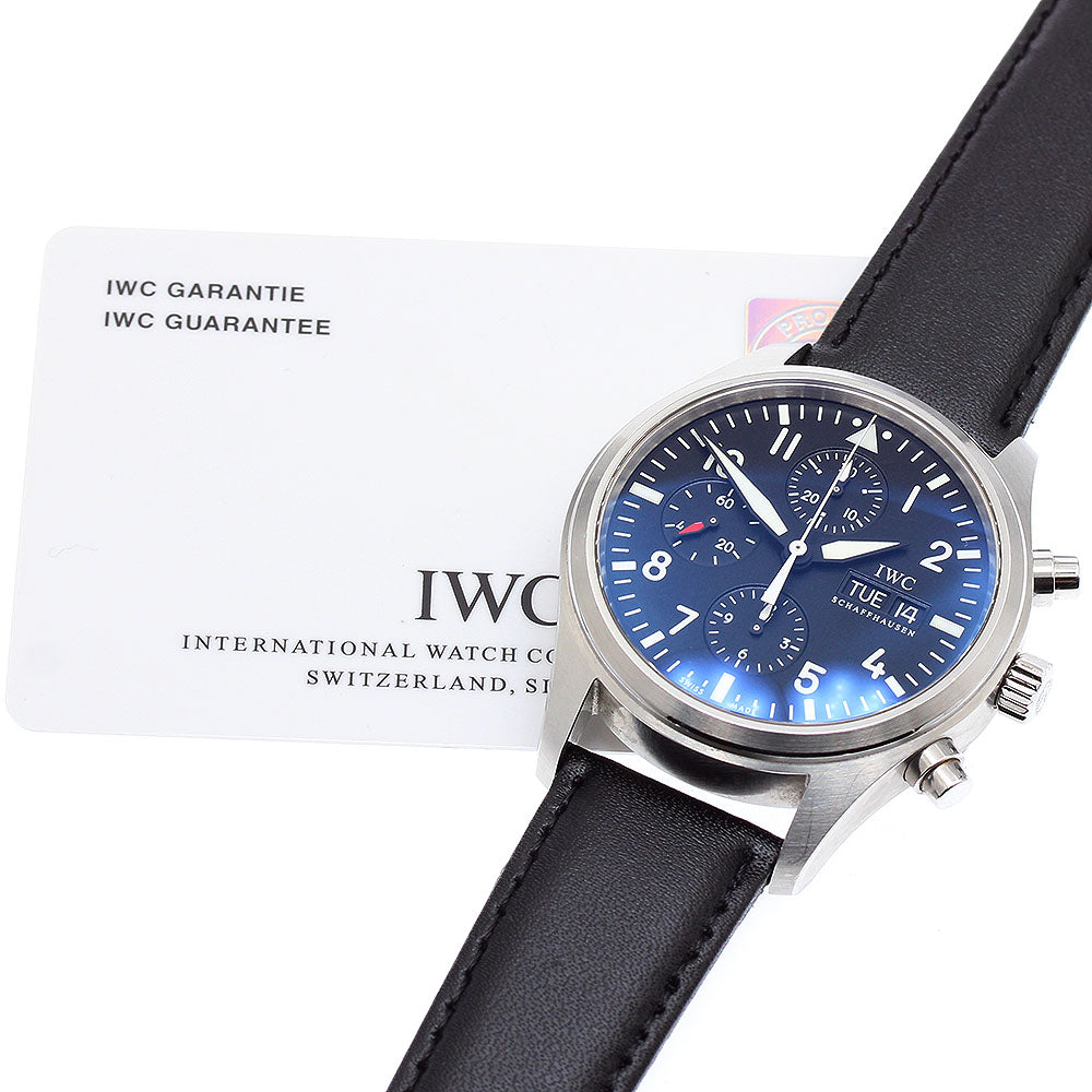 IWC SCHAFFHAUSEN Pilot watch IW371701 Chronograph Automatic Men's Watch_898083