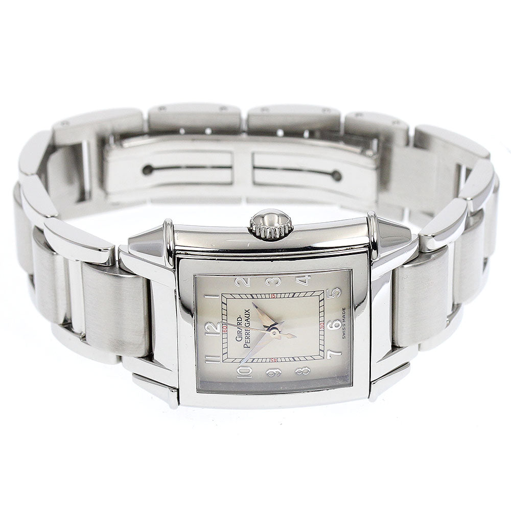 GIRARD PERREGAUX Vintage 1945 25900 Beige Dial Hand Winding Ladies Watch_898085