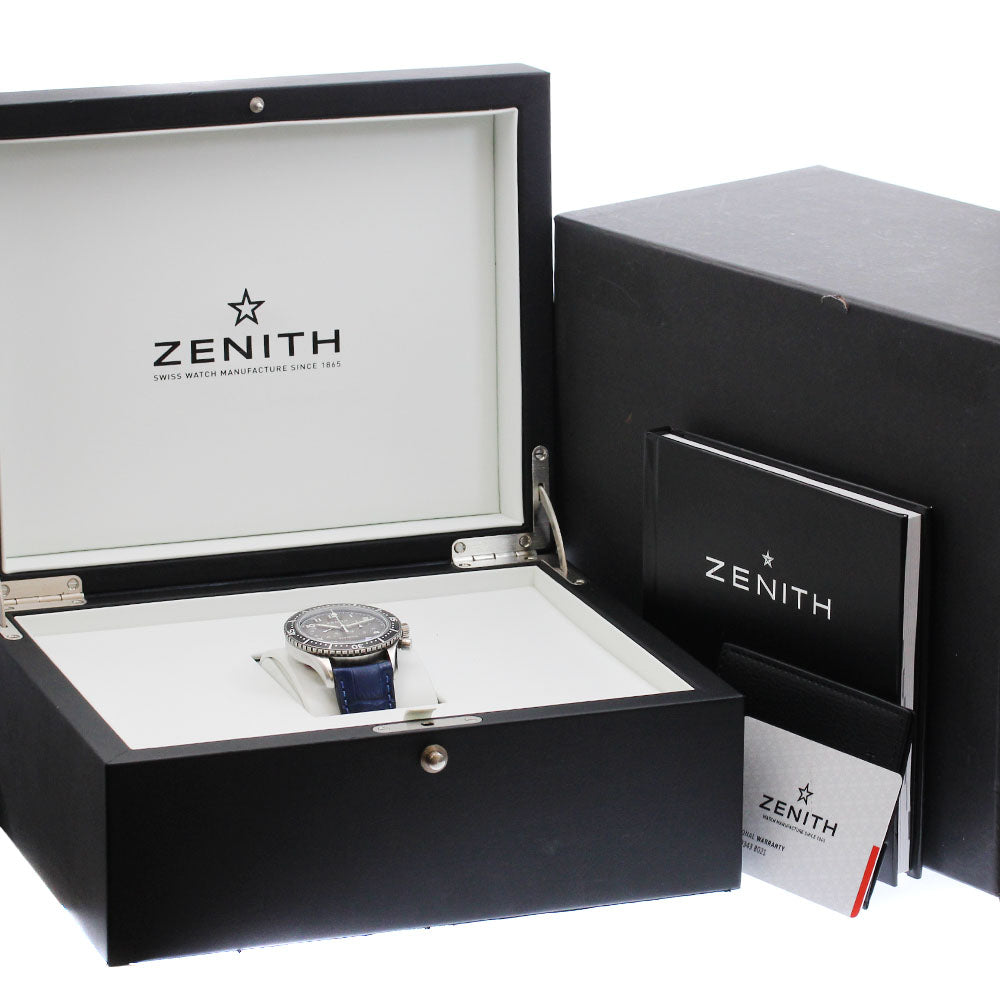 ZENITH Pilot Chronometro 11.2240.405 Flyback gray Dial Automatic Men's Watch_898095