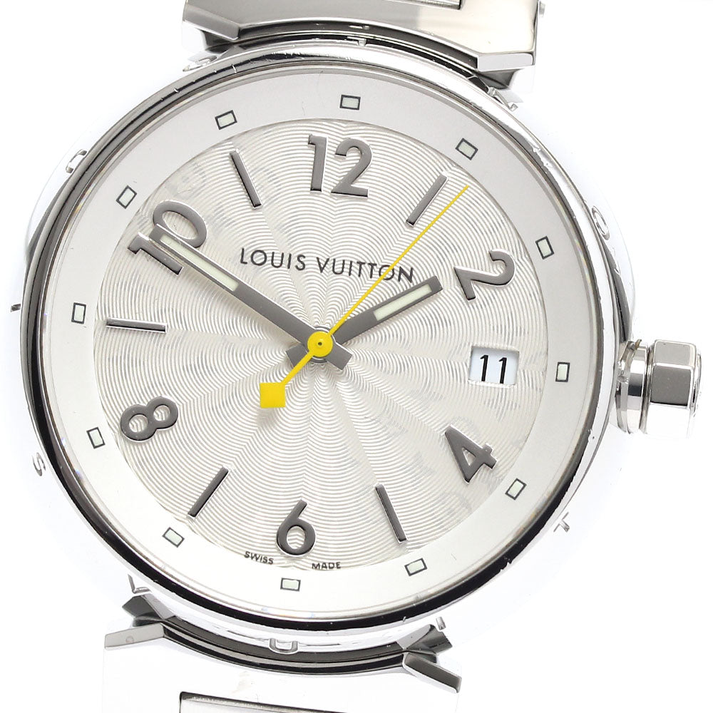 LOUIS VUITTON Tambour Hologram Q13130 Date Quartz Ladies Watch_898106