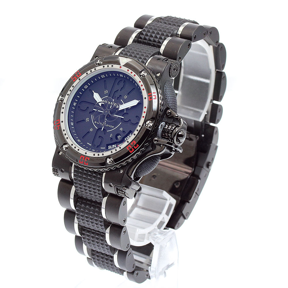 AQUANAUTIC Sub Commander Day date black Dial Automatic Men's Watch_898129