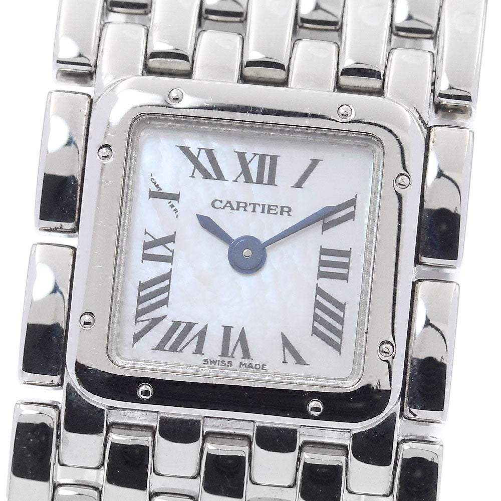 CARTIER Ruban LM W61001T9 White shell dial White shell Dial Quartz Ladies Watch_898136