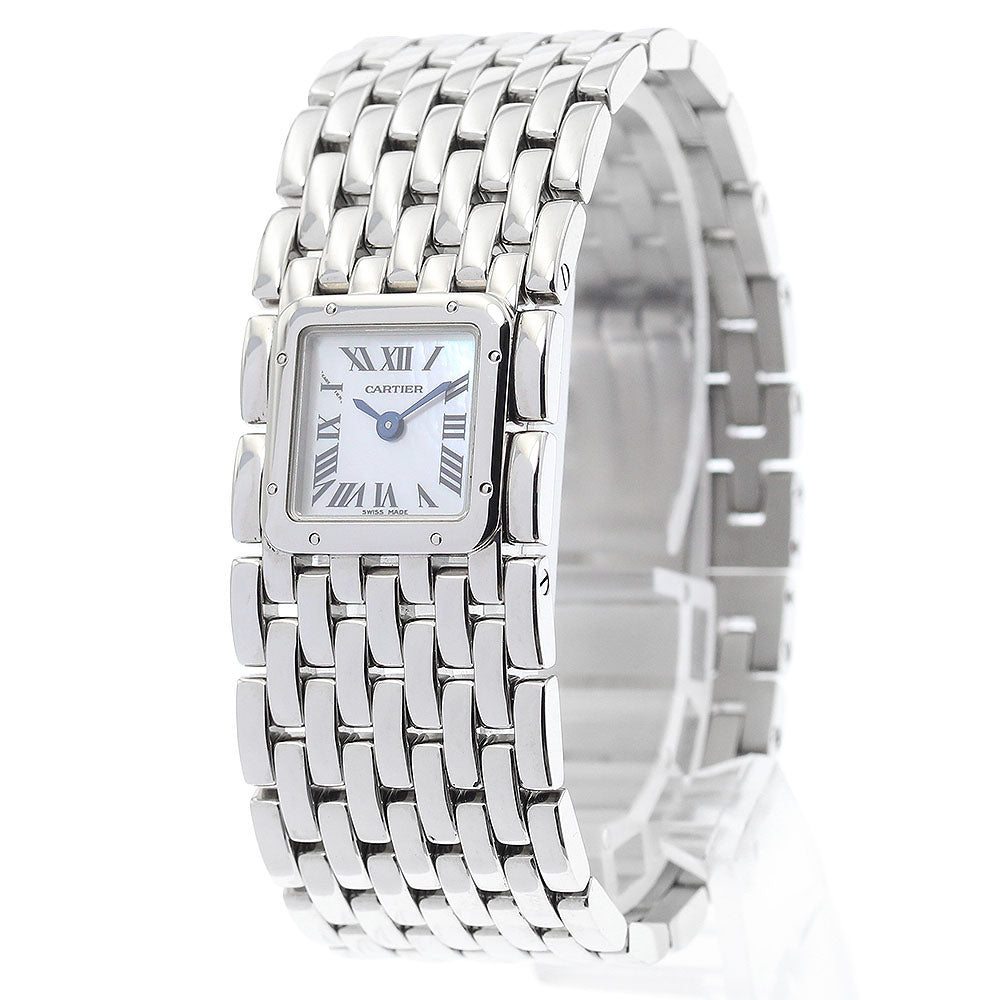 CARTIER Ruban LM W61001T9 White shell dial White shell Dial Quartz Ladies Watch_898136