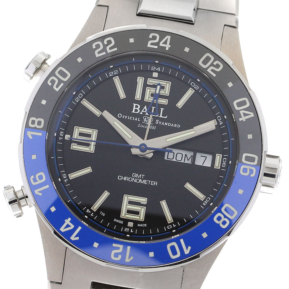 BALLWATCH Marine GMT DG3030B Day date black Dial Automatic Men's Watch_898138