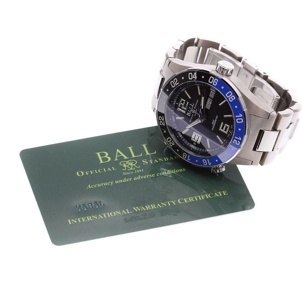BALLWATCH Marine GMT DG3030B Day date black Dial Automatic Men's Watch_898138