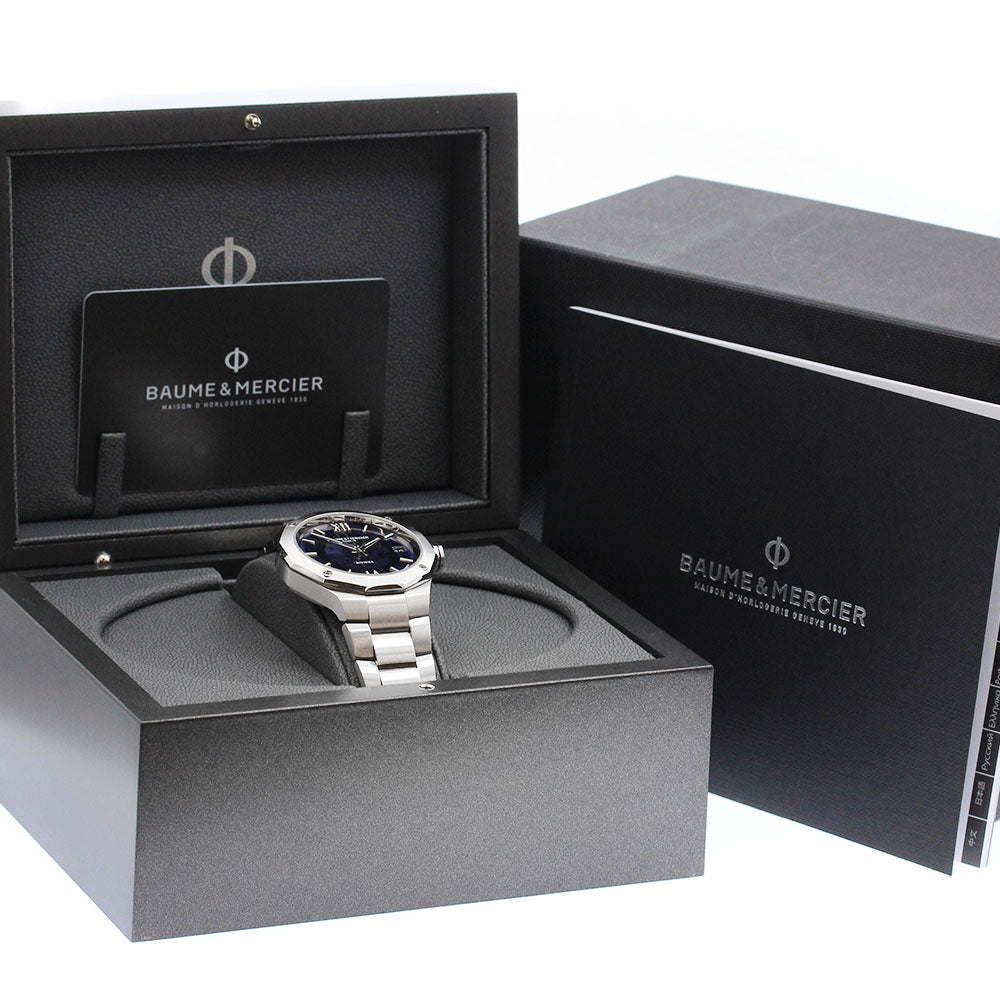 Baume & Mercier Riviera Baumatic M0A10714 Date Navy Dial Automatic Men's Watch_898140