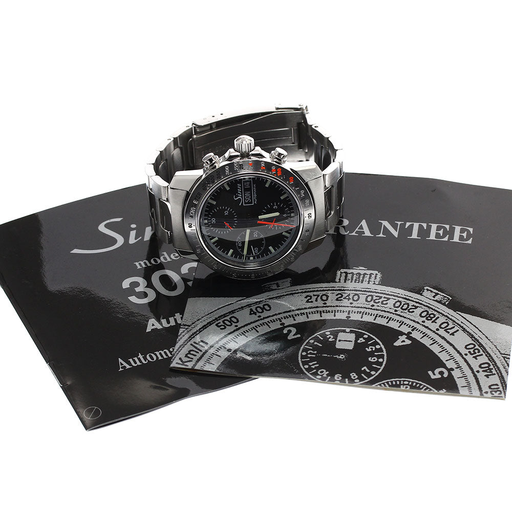 Sinn autobahn 303.AUTOBAHN Chronograph day date black Dial Automatic Men's Watch_898141