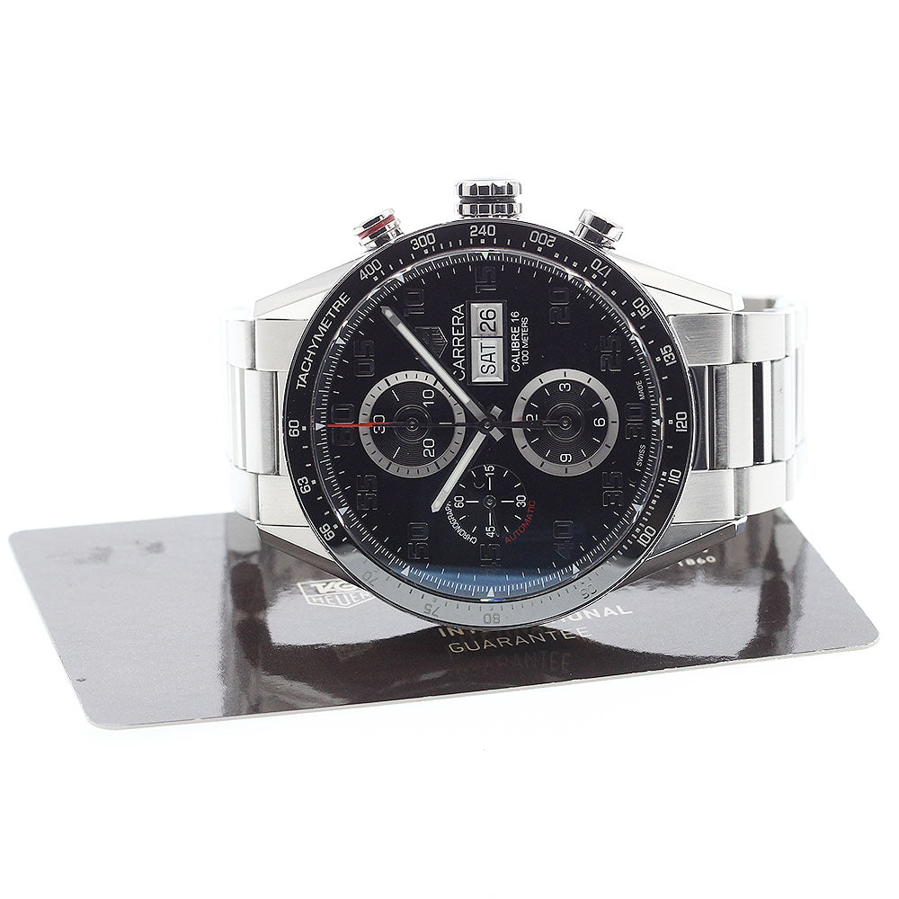 TAG HEUER Carrera Caliber 16 CV2A1R black Dial Automatic Men's Watch_898145