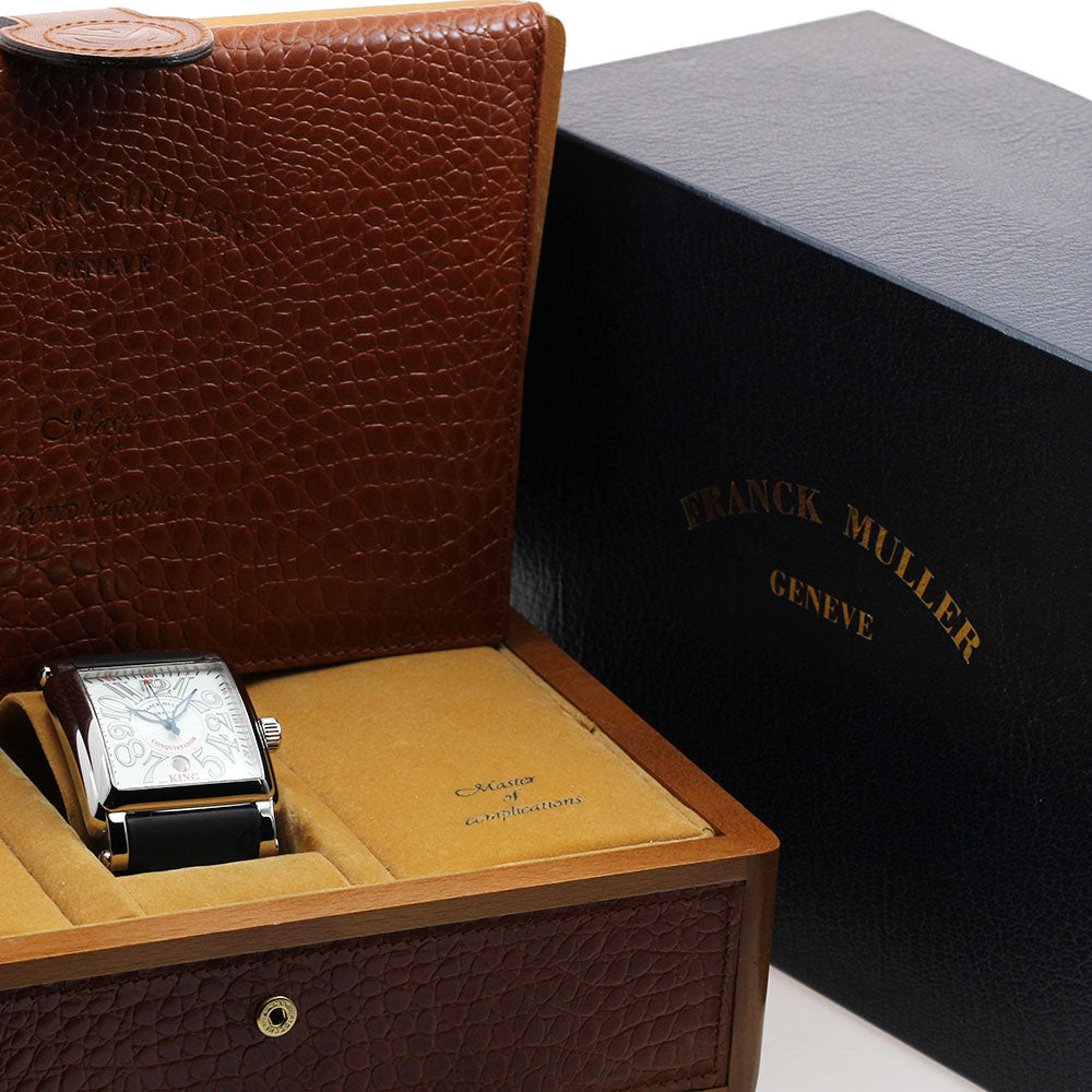 FRANCK MULLER Conquistador Cortez 10000KSC Date Silver Dial Automatic Men's Watch_898165