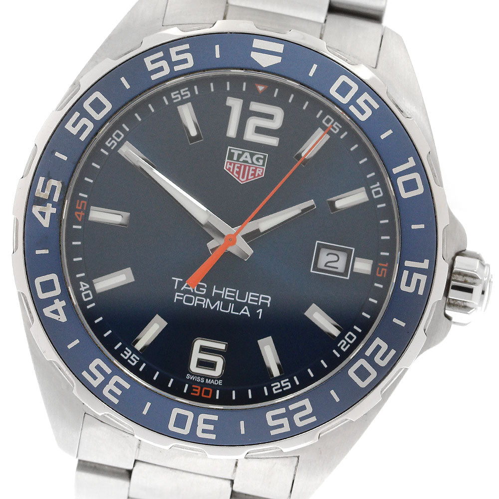 TAG HEUER Formula 1 WAZ1010 Date blue Dial Quartz Men's Watch_898178