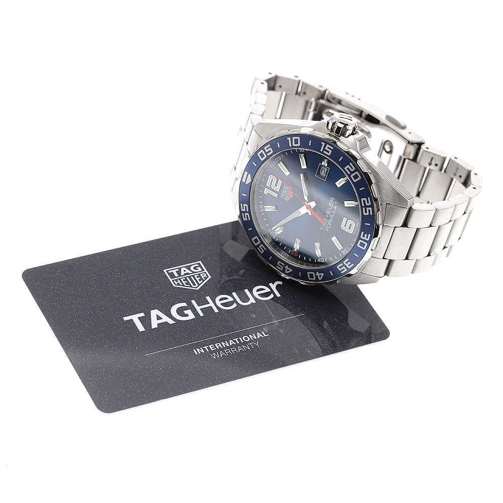 TAG HEUER Formula 1 WAZ1010 Date blue Dial Quartz Men's Watch_898178