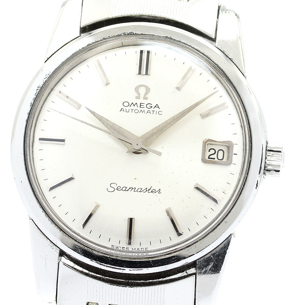 OMEGA Seamaster 166.009 Cal.562 Date Silver Dial Automatic Men's Watch_898181