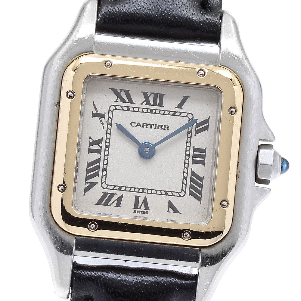 CARTIER PANTHERE SM W250295A beige Dial Quartz Ladies Watch_898189