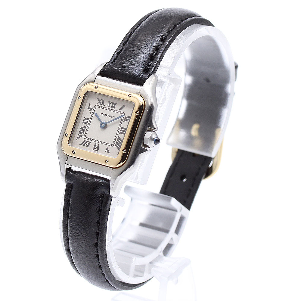 CARTIER PANTHERE SM W250295A beige Dial Quartz Ladies Watch_898189