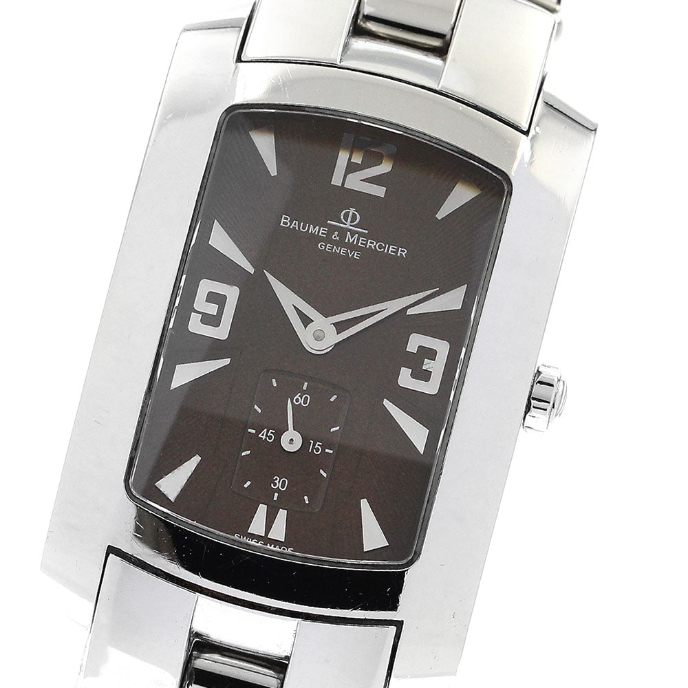 Baume & Mercier Hampton 65310 Small seconds Brown Dial Quartz Men's Watch_898214