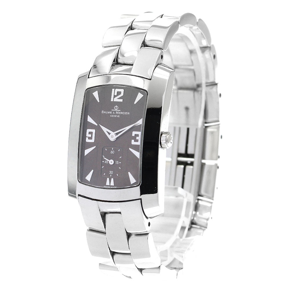 Baume & Mercier Hampton 65310 Small seconds Brown Dial Quartz Men's Watch_898214