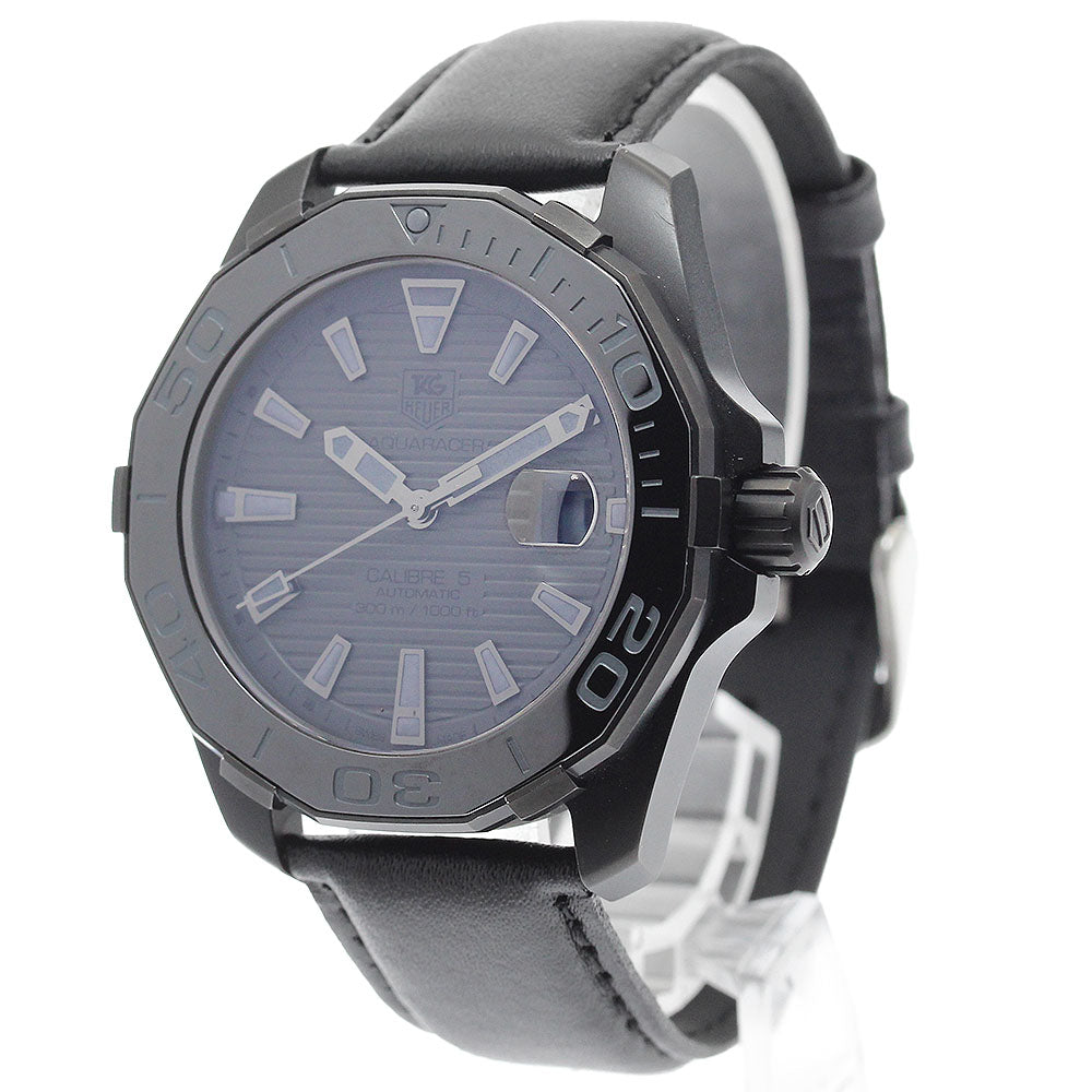 TAG HEUER Aquaracer Caliber 5 Black Phantom WAY218B/FC6364 Automatic Mens_898225