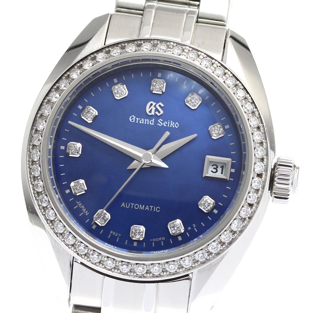 SEIKO Grand Seiko 60th Anniversary STGK015/9S27-00A0 11P diamond Blue shell Dial Automatic Ladies Watch_898252