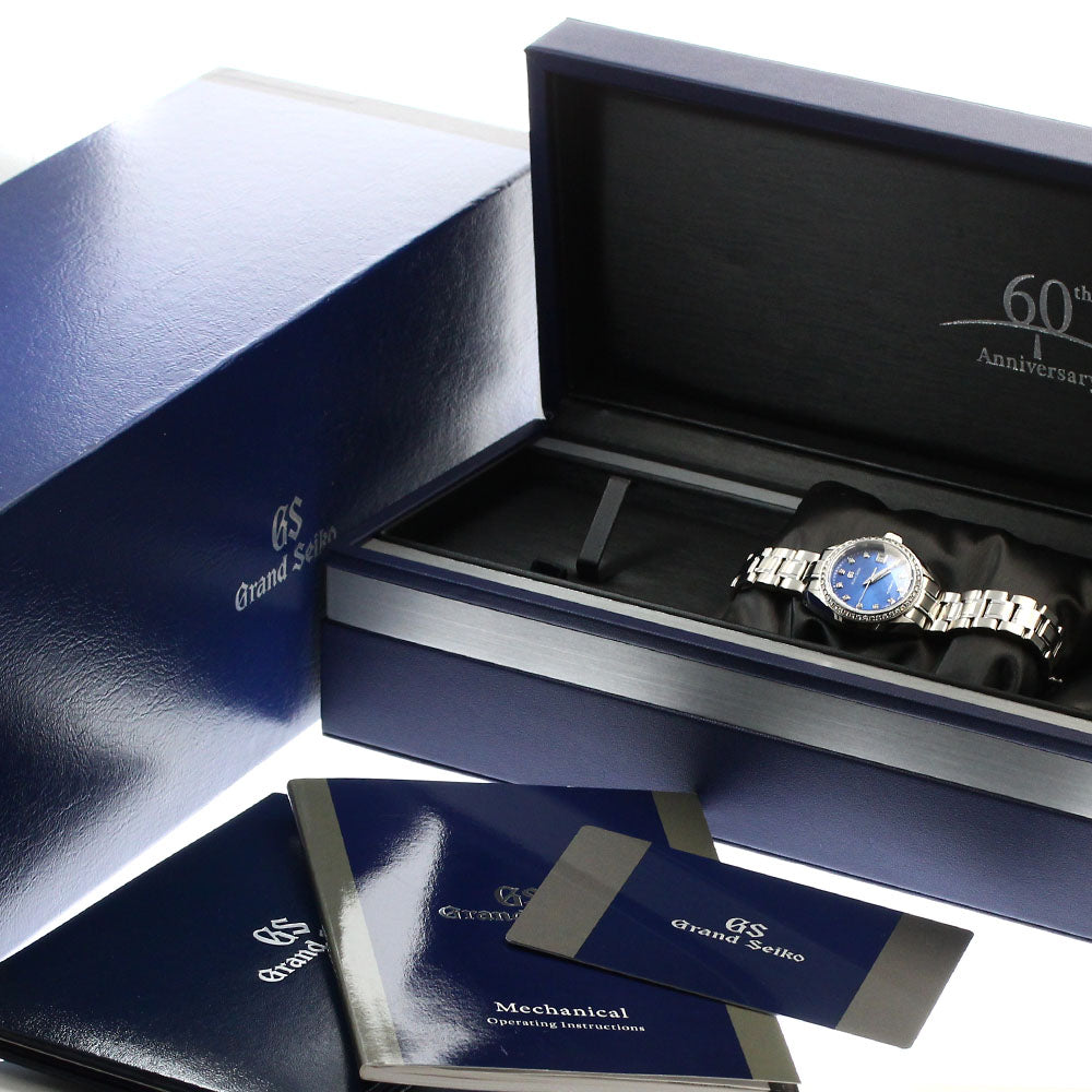 SEIKO Grand Seiko 60th Anniversary STGK015/9S27-00A0 11P diamond Blue shell Dial Automatic Ladies Watch_898252