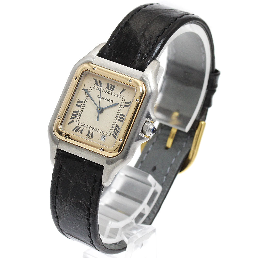 CARTIER PANTHEREMM 83083242 beige Dial Quartz Boy's Watch_898254