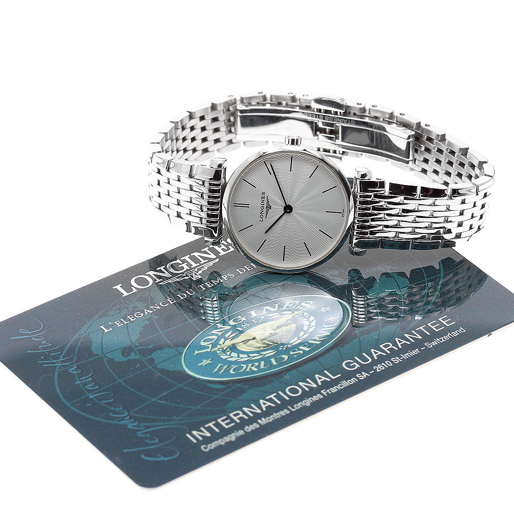 LONGINES Grand classic L4.209.4 Silver Dial Quartz Ladies Watch_898264