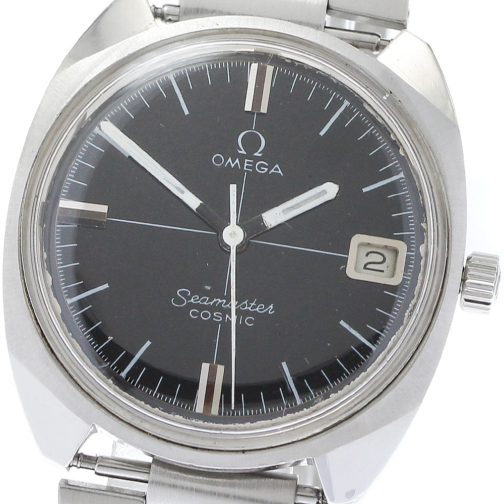 OMEGA Seamaster Cosmic 166.022 Redundant dial black Dial Hand Winding Men's Watch_898279