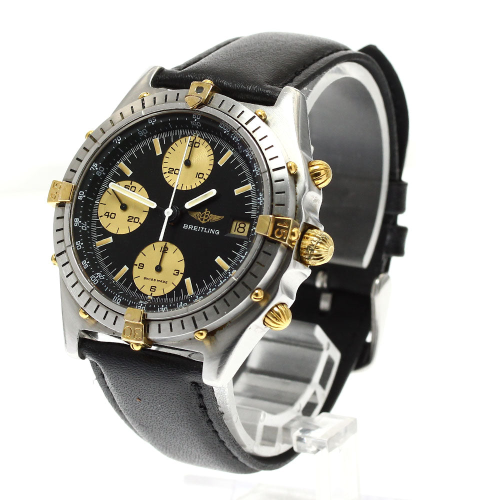 BREITLING Chronomat 81950 Date black Dial Automatic Men's Watch_898291