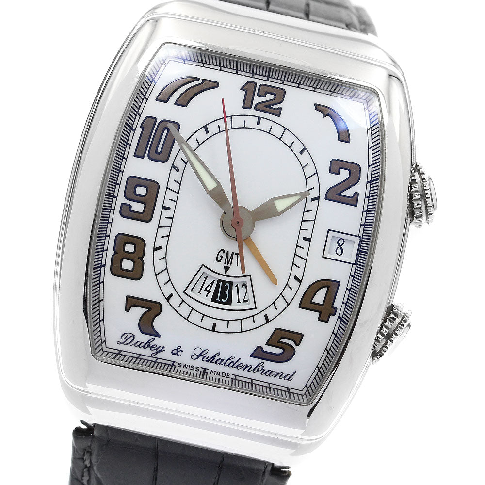 DUBEY & SCHALDENBRAND Aerodine Sonnerie DS/GMTA/ST/WHG/LD Date GMT white Dial Automatic Men's Watch_898300