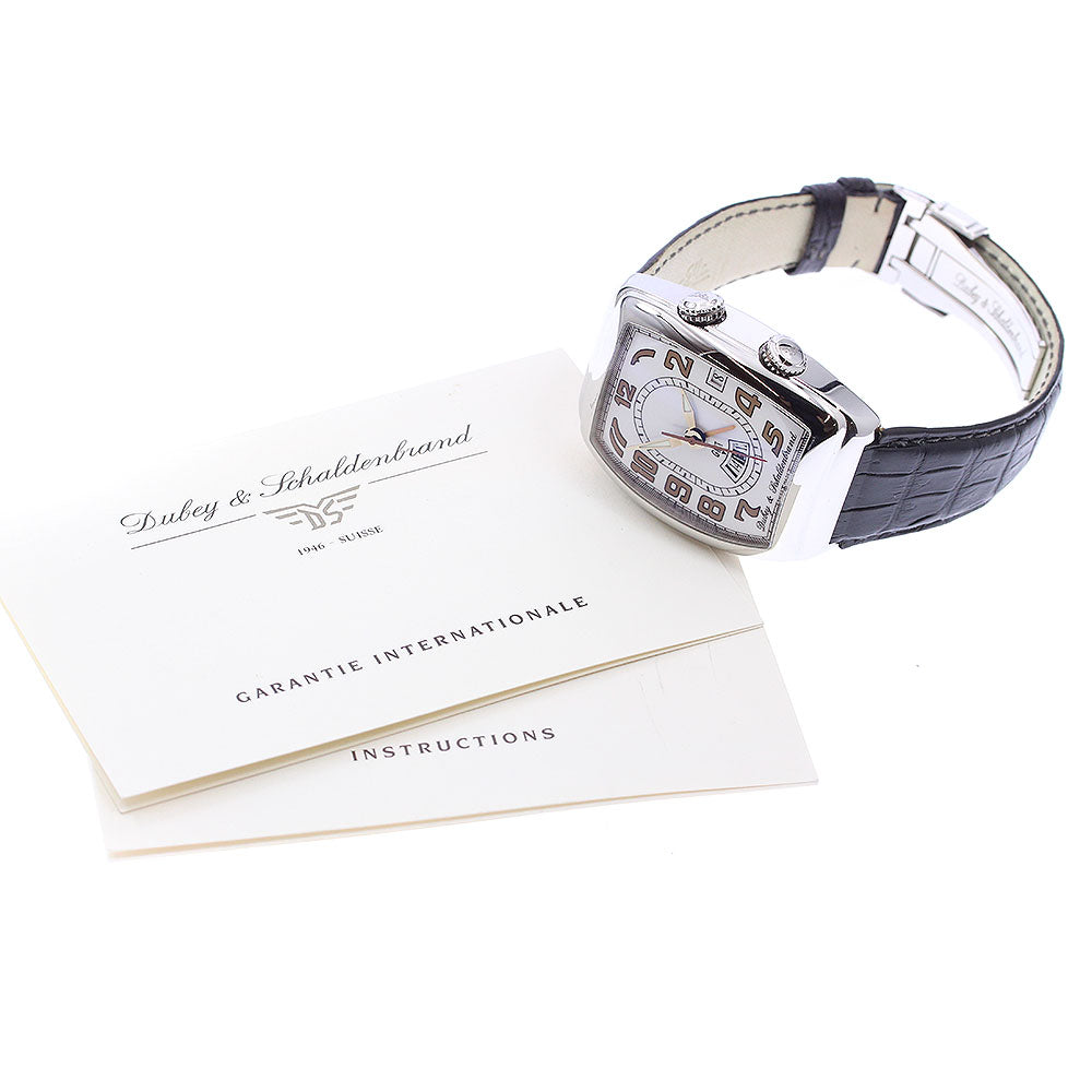 DUBEY & SCHALDENBRAND Aerodine Sonnerie DS/GMTA/ST/WHG/LD Date GMT white Dial Automatic Men's Watch_898300