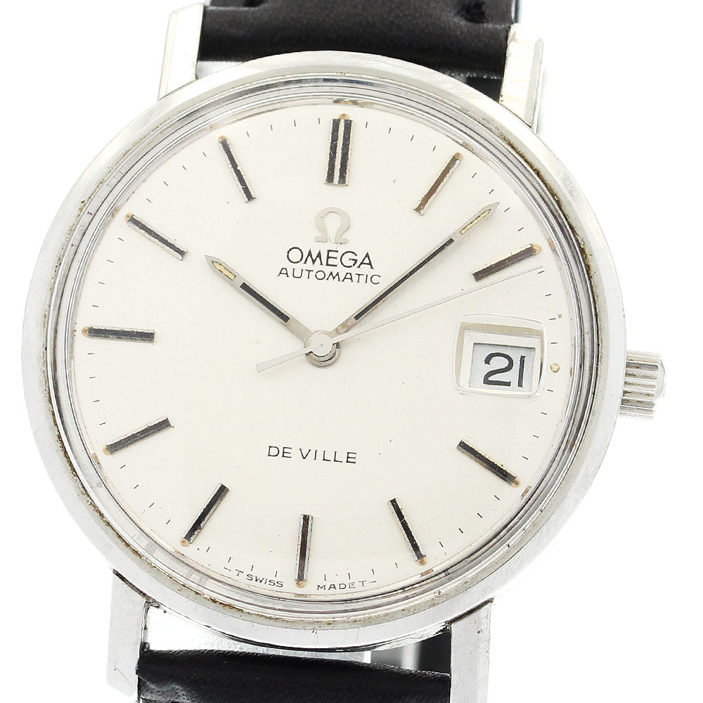 OMEGA De Ville Date vintage Silver Dial Automatic Men's Watch_898304