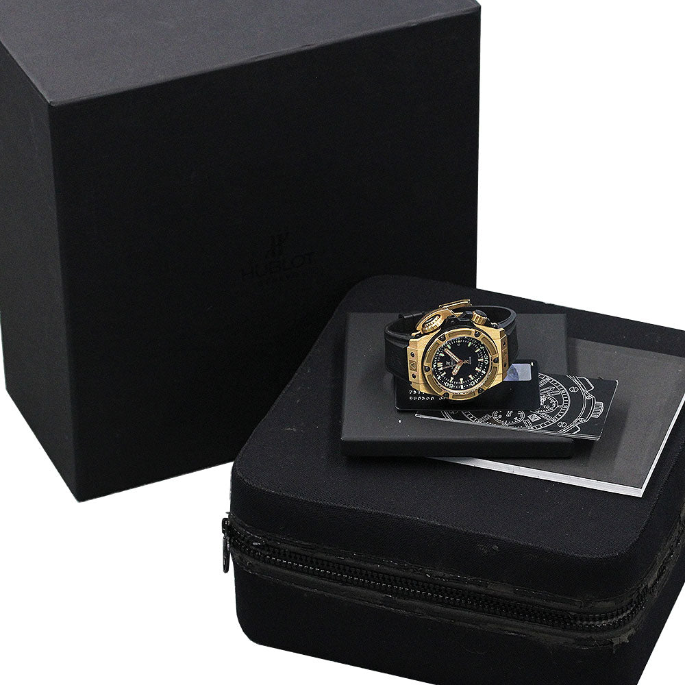 HUBLOT King Power Oceanographic 4000 K18PG Date Automatic Men's Watch_898305