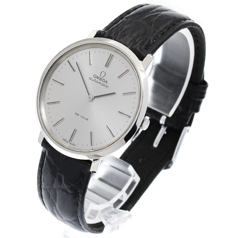 OMEGA De Ville Round 1.4" Vintage Silver Dial Automatic Men's Watch_898308