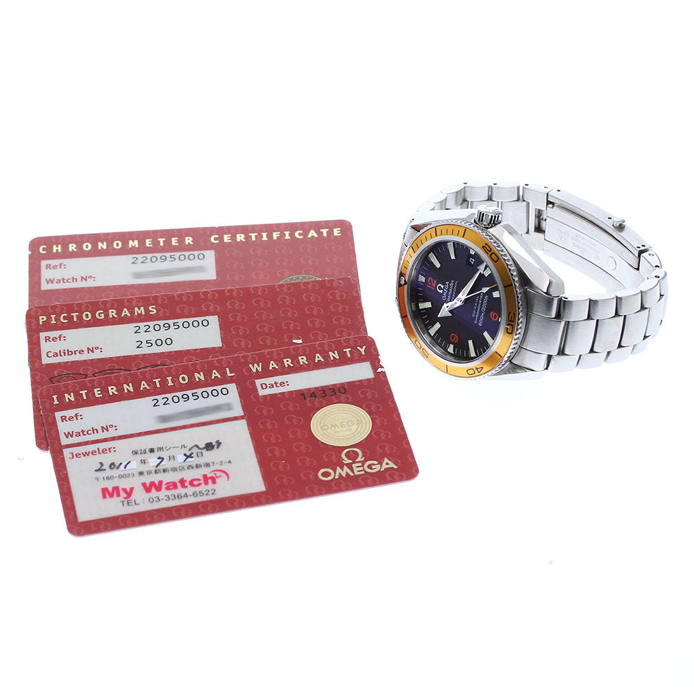 OMEGA Seamaster600 Planet Ocean 2209.50 Co-Axial Automatic Men's Watch_898313