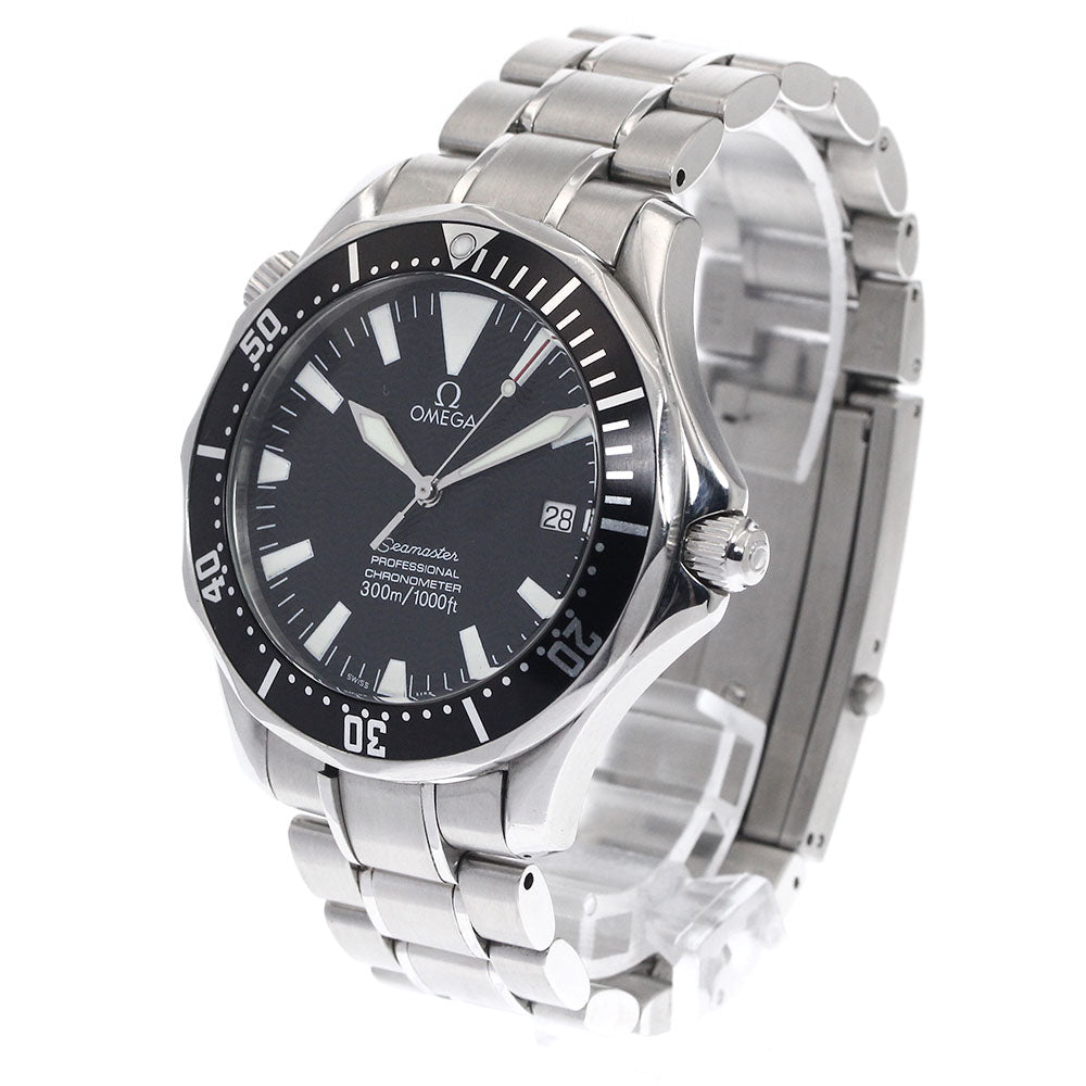 OMEGA Seamaster300 2254.50 Date black Dial Automatic Men's Watch_898655