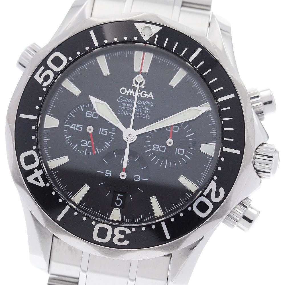 OMEGA Seamaster300 2594.52 Chronograph black Dial Automatic Men's Watch_898791