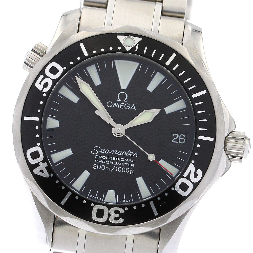 OMEGA Seamaster300 Professional 2252.50 Date black Dial Automatic Boy's_898797