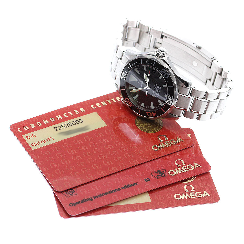OMEGA Seamaster300 Professional 2252.50 Date black Dial Automatic Boy's_898797