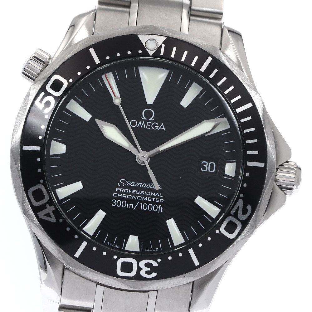 OMEGA Seamaster300 2254.50 Date black Dial Automatic Men's Watch_898807
