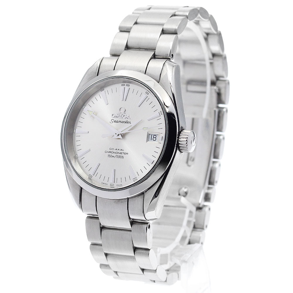OMEGA Seamaster Aqua Terra 2504.30 Date Silver Dial Automatic Boy's Watch_898816