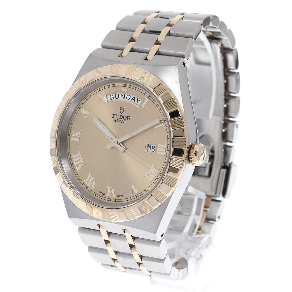 TUDOR Royal 28603 Day Date YG2 tone gold Dial Automatic Men's Watch_898817