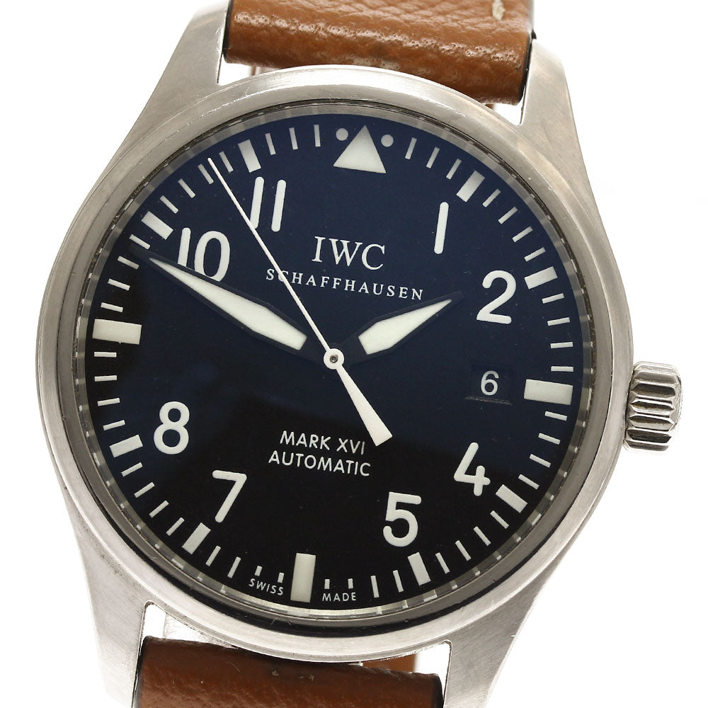 IWC SCHAFFHAUSEN Pilot's watch mark XVI IW325501 Automatic Men's Watch_898835