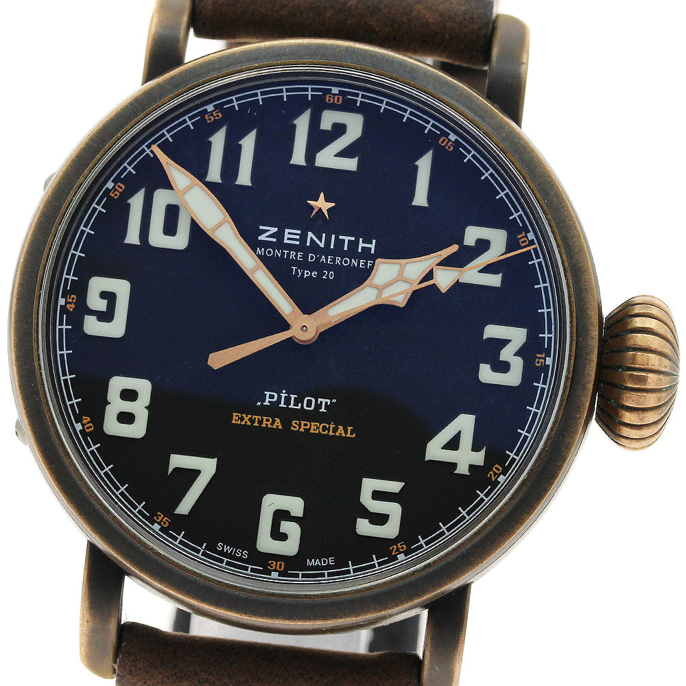 ZENITH Pilot Type 20 Extra Special 29.2430.679 black Dial Automatic Men's_898838