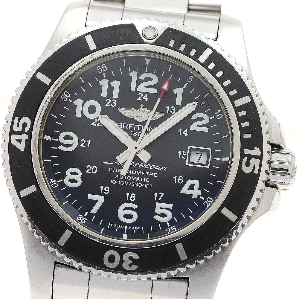 BREITLING Super Ocean II 44 A17392 Date black Dial Automatic Men's Watch_898840