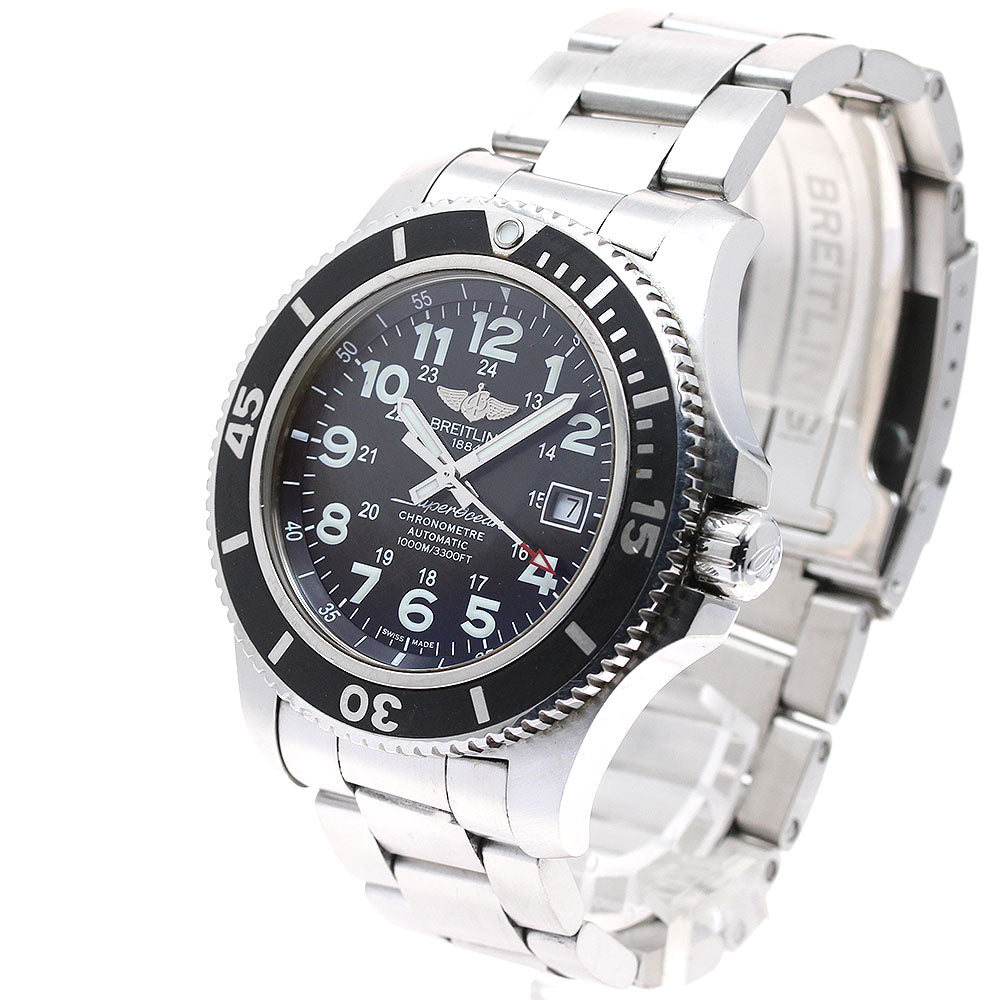 BREITLING Super Ocean II 44 A17392 Date black Dial Automatic Men's Watch_898840
